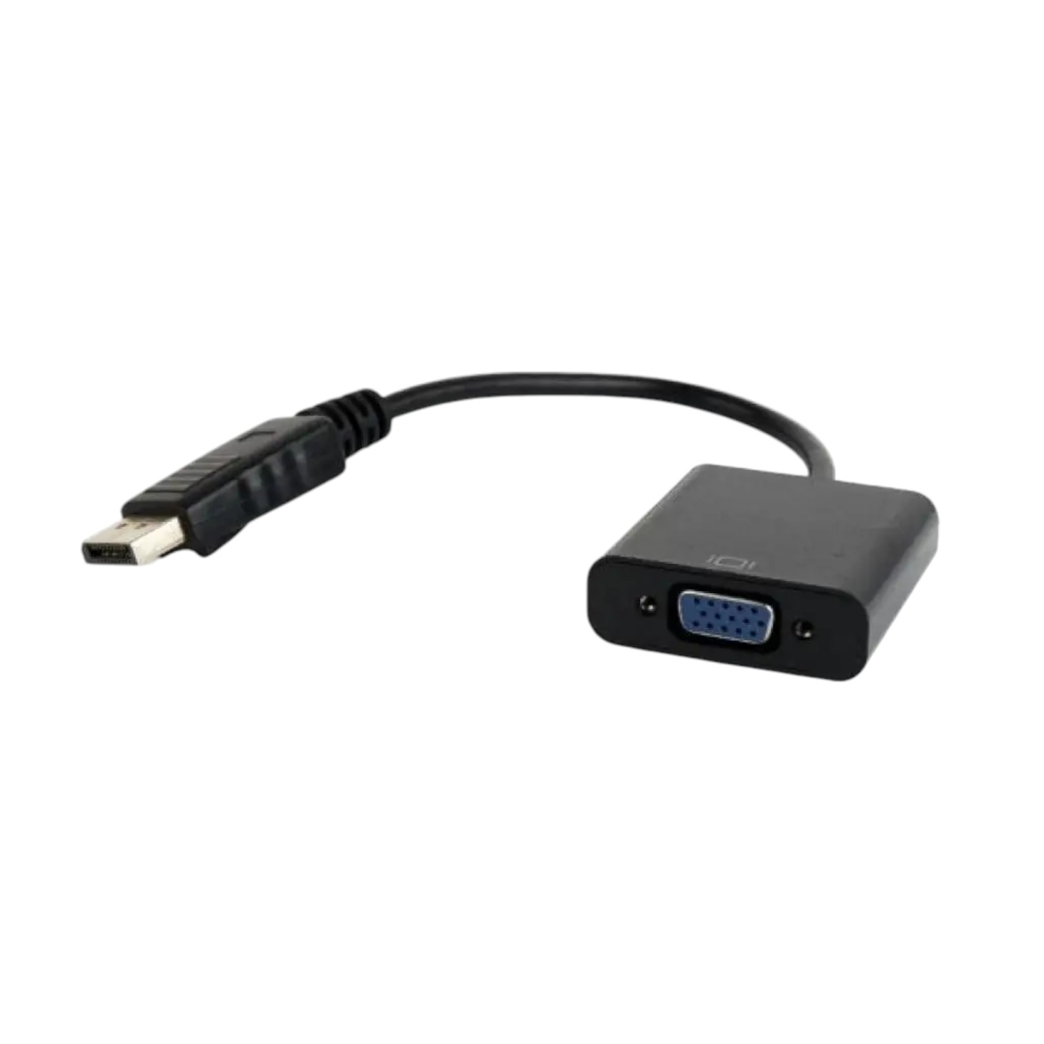 Перехідник DP(male) to Vga(female) 15см (A-DPM-VGAF-02) Cablexpert чорний NEW 00-00008178