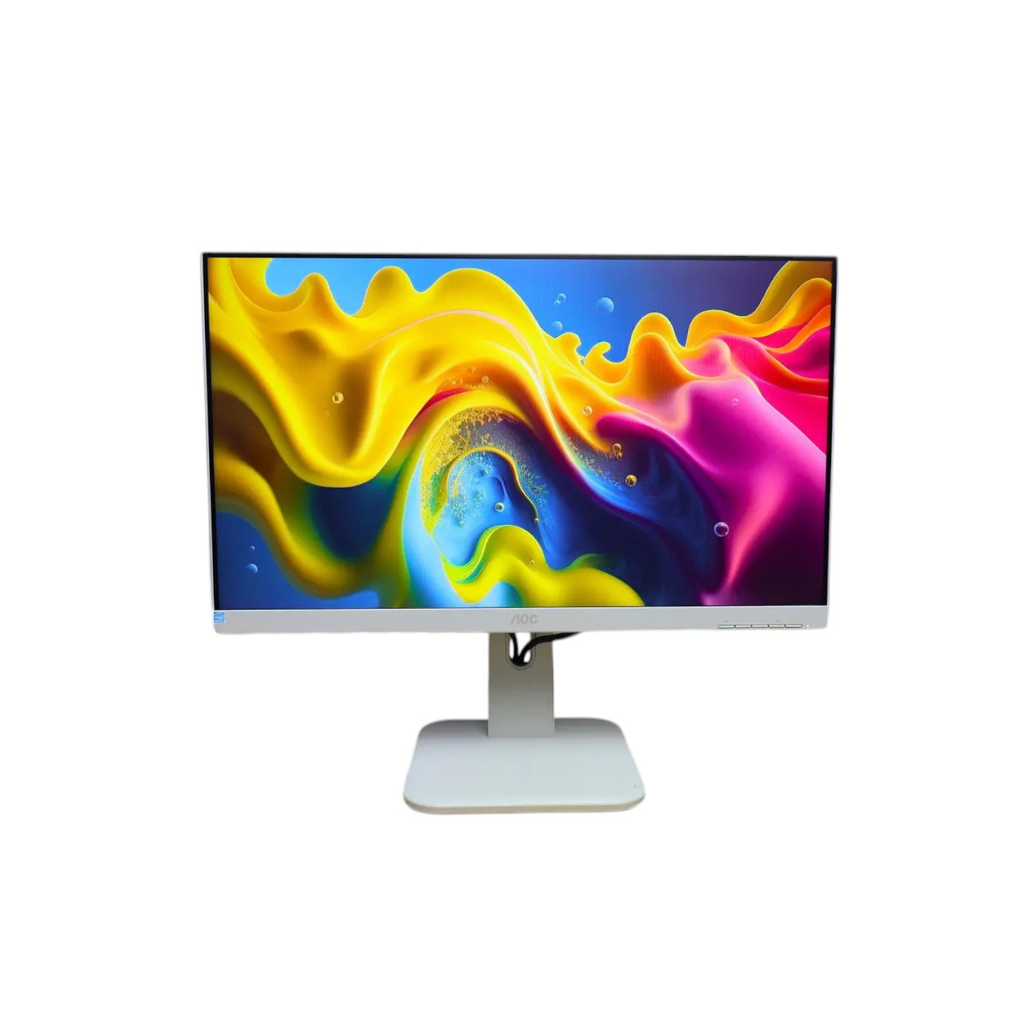 Монітор 23.8" 16:9 24p1/gr AOC 1920*1080 IPS LED Світло-сірий vga dvi displayport hdmi 4*usb 3.0 60Hz стереоколонки (2x2Вт) Безрамковий 00-00013766