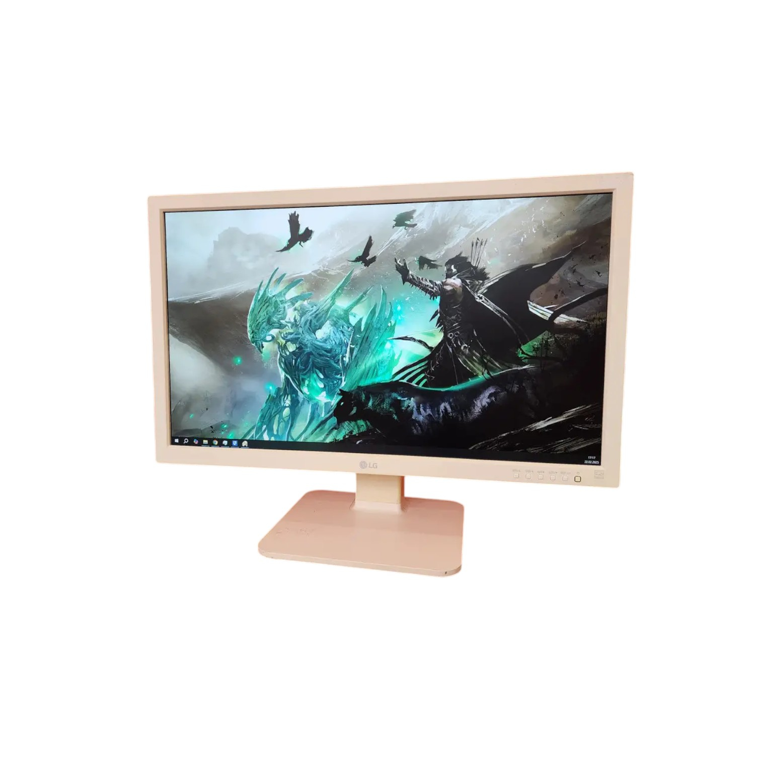 Монітор 27" 16:9 27mb65pyg LG 1920*1080 IPS LED Білий vga dvi displayport 2*usb 2.0 60Hz стереоколонки (2x1Вт) 00-00015402
