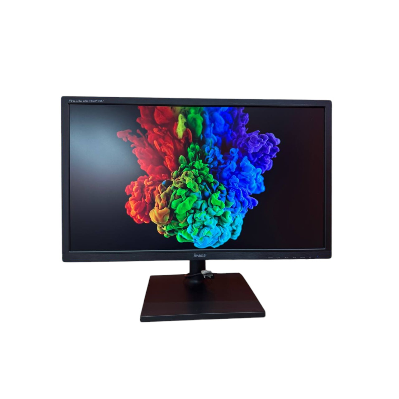 Монітор 24" 16:9 B2483HSU-B1 iiyama 1920*1080 AMVA LED Чорний vga dvi displayport 2*usb 2.0 60Hz стереоколонки (2x2Вт) 00-00016379