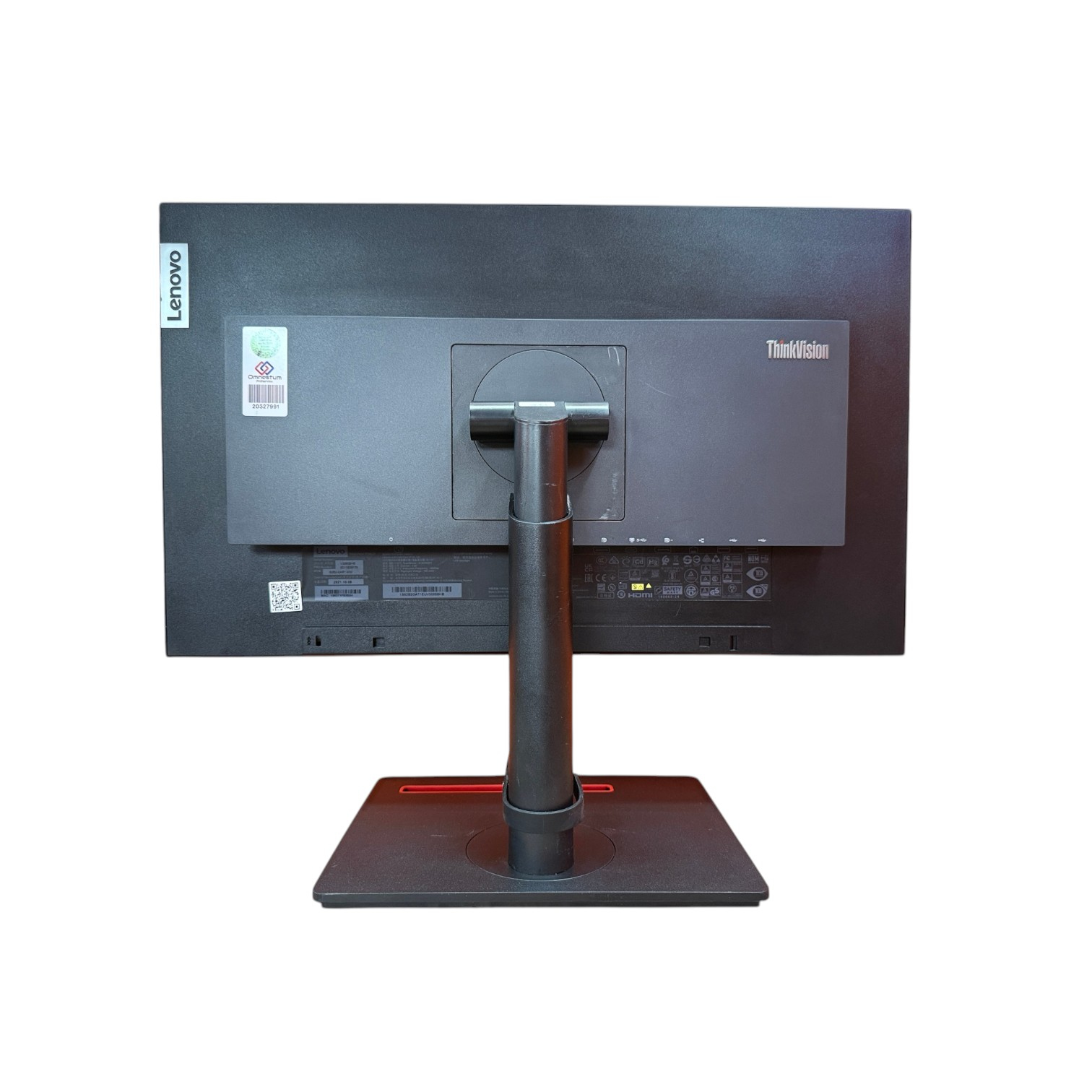 Монитор 23.8" 16:9 t24i-2L Lenovo 1920*1080 IPS LED Чорный vga displayport hdmi 4*usb 3.0 60Hz Безрамочный