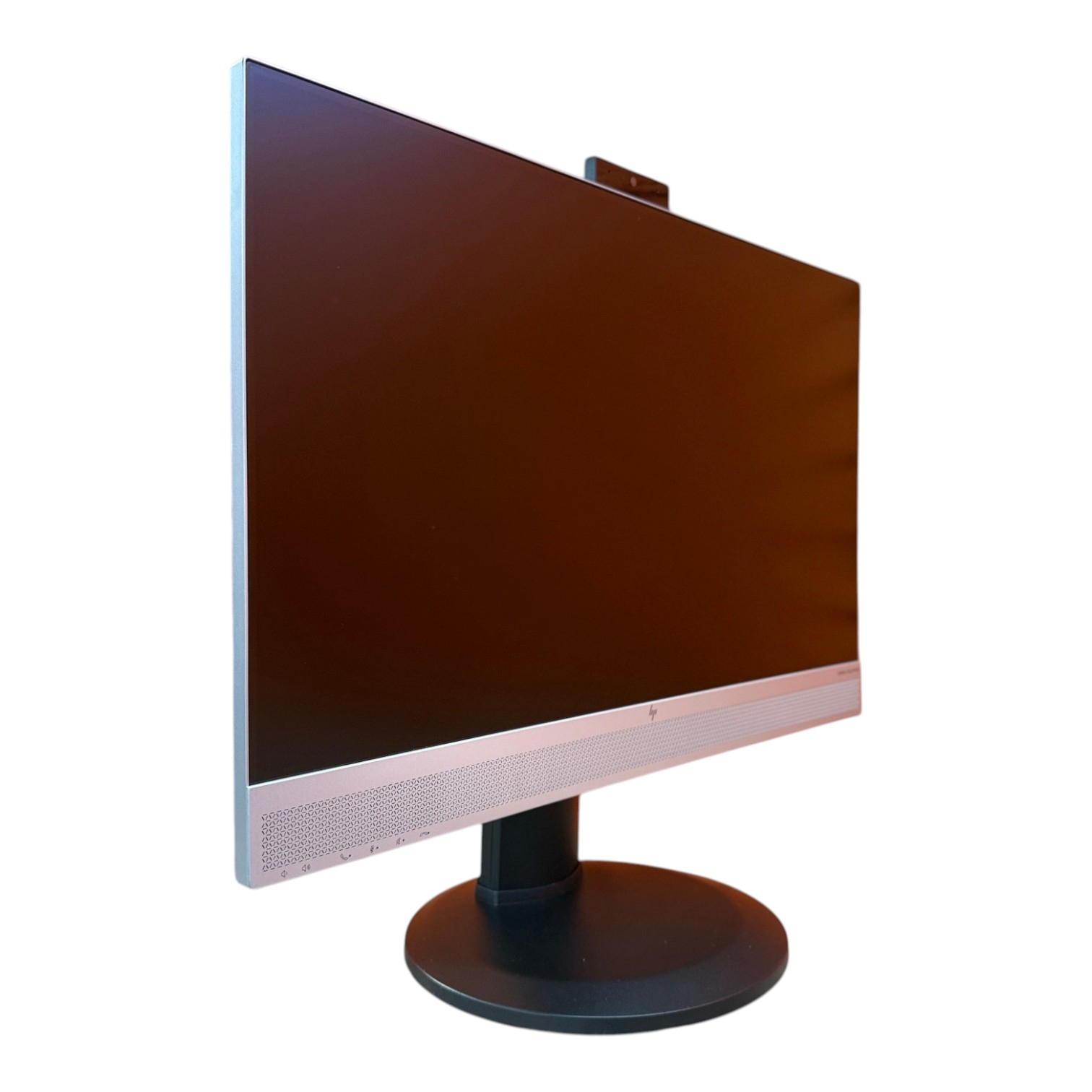 Монітор 23.8" 16:9 e243m HP 1920*1080 IPS LED Срібло vga displayport hdmi 2*usb 3.0 60Hz стереоколонки (2x2Вт) Безрамковий   Вебка 1280*720 (1Мп)