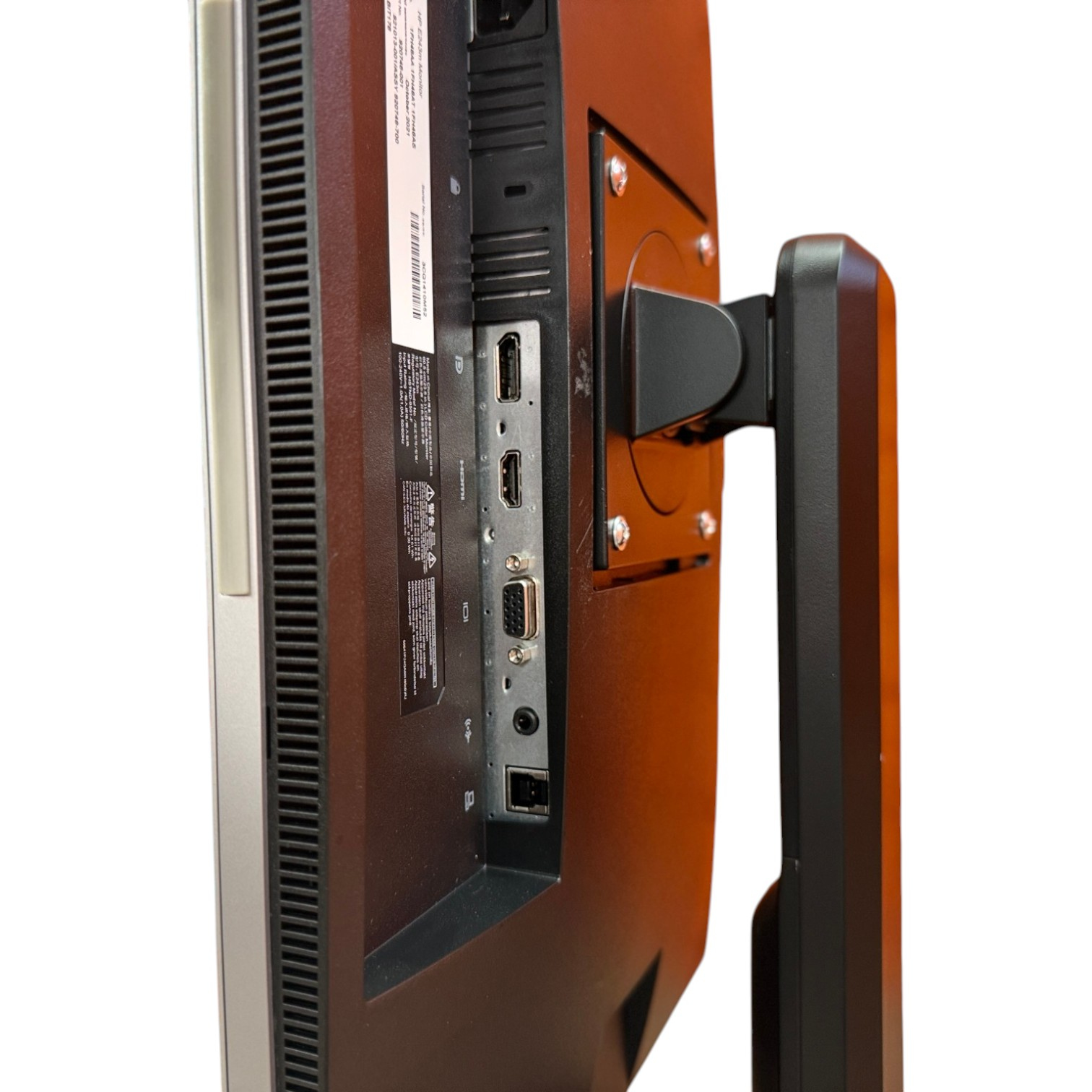 Монітор 23.8" 16:9 e243m HP 1920*1080 IPS LED Срібло vga displayport hdmi 2*usb 3.0 60Hz стереоколонки (2x2Вт) Безрамковий   Вебка 1280*720 (1Мп)