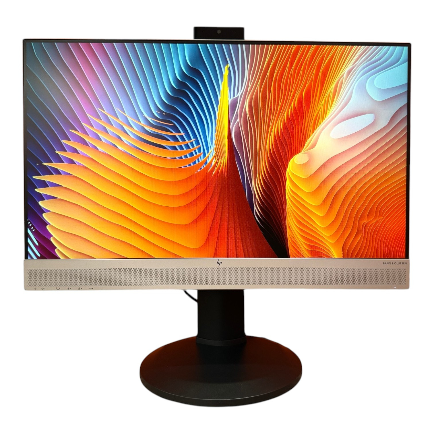 Монітор 23.8" 16:9 e243m HP 1920*1080 IPS LED Срібло vga displayport hdmi 2*usb 3.0 60Hz стереоколонки (2x2Вт) Безрамковий   Вебка 1280*720 (1Мп)