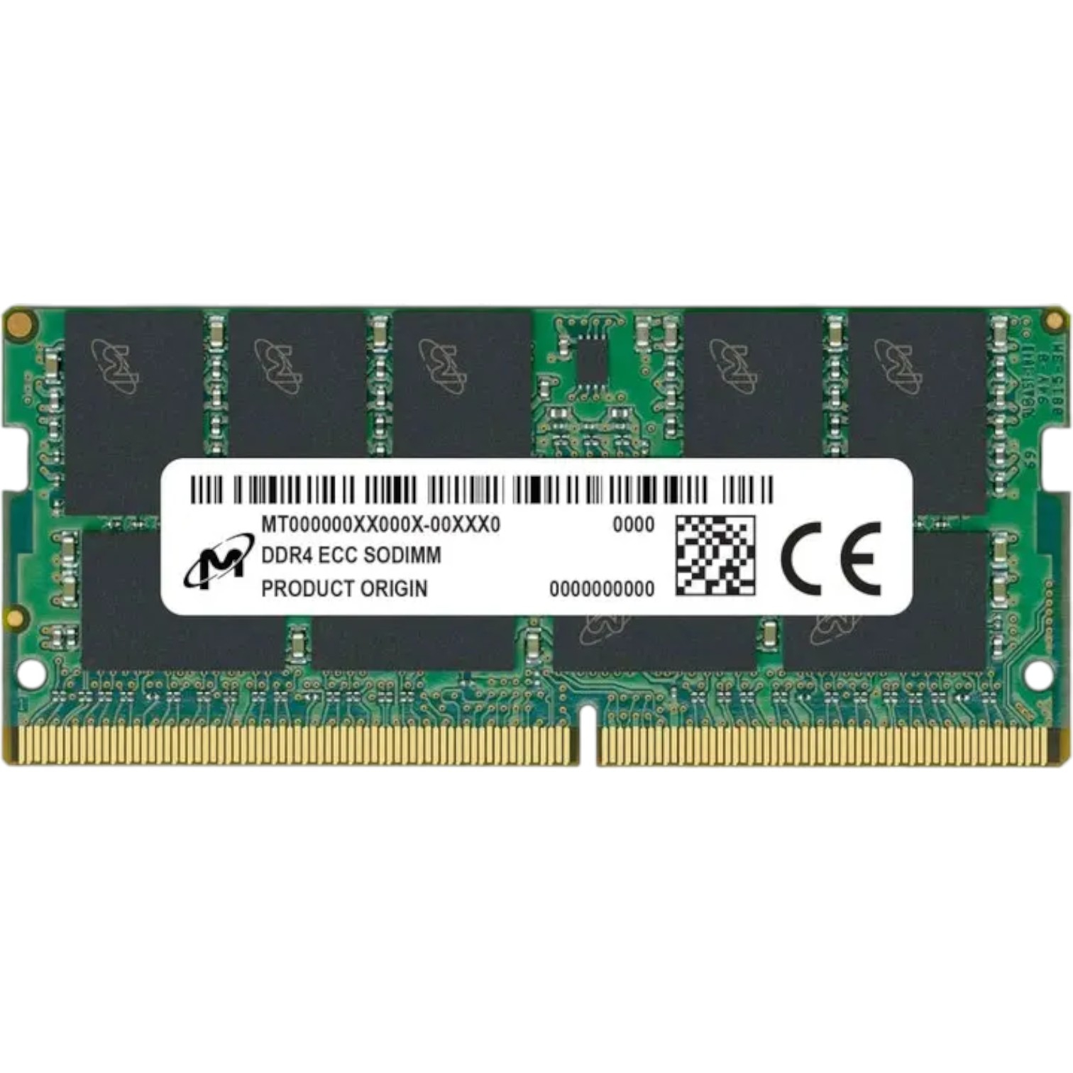 RAM DDR4 32Gb So-Dimm 3200MHz Micron MTA18ASF4G72HZ-3G2F1 NEW 00-00017663