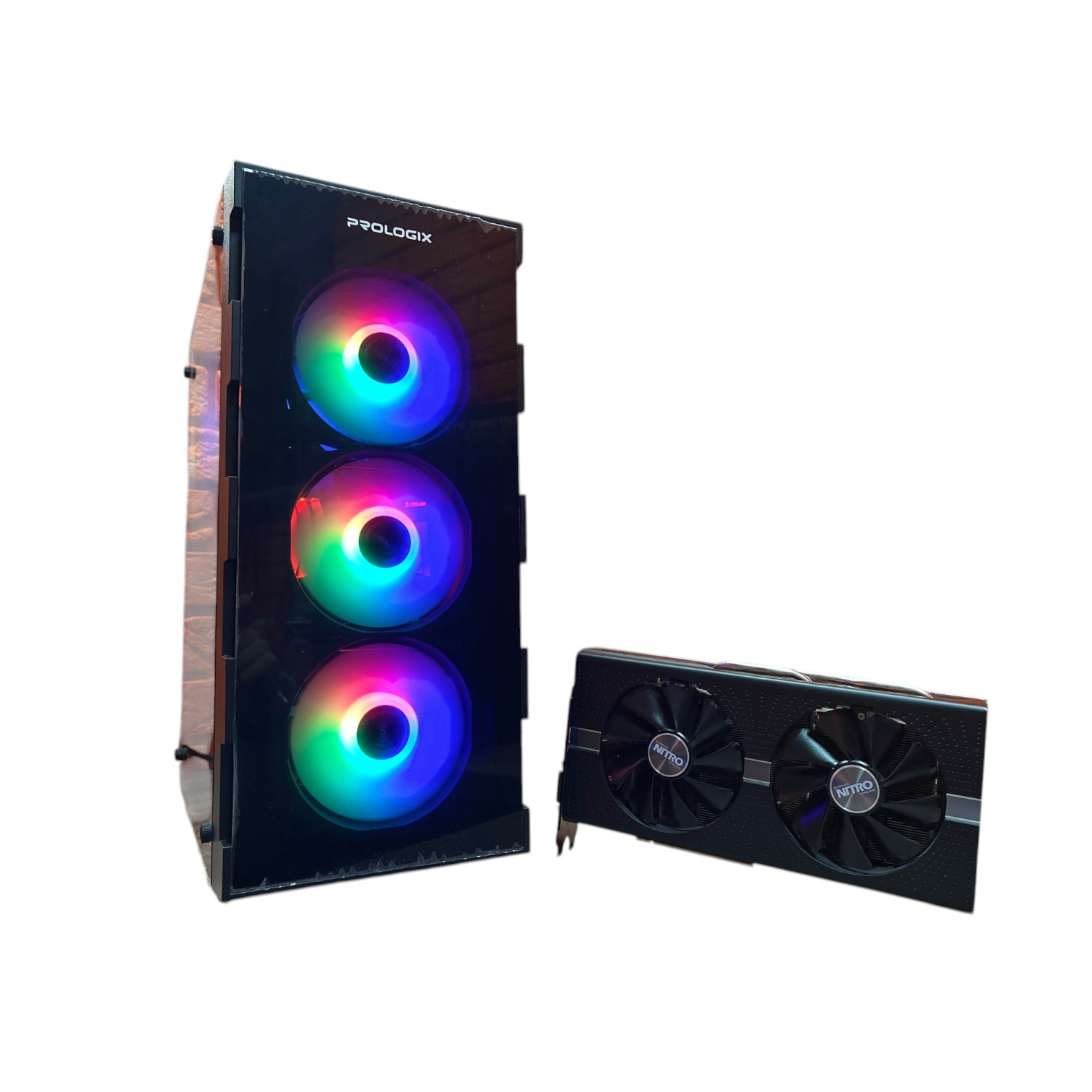 Комп'ютер ігровий  i5-9Gen, s1151 v2 (Gigabyte B360M)   кулер 2 тепл. трубки, БЖ600W, RX 580 8Gb 00-00018199