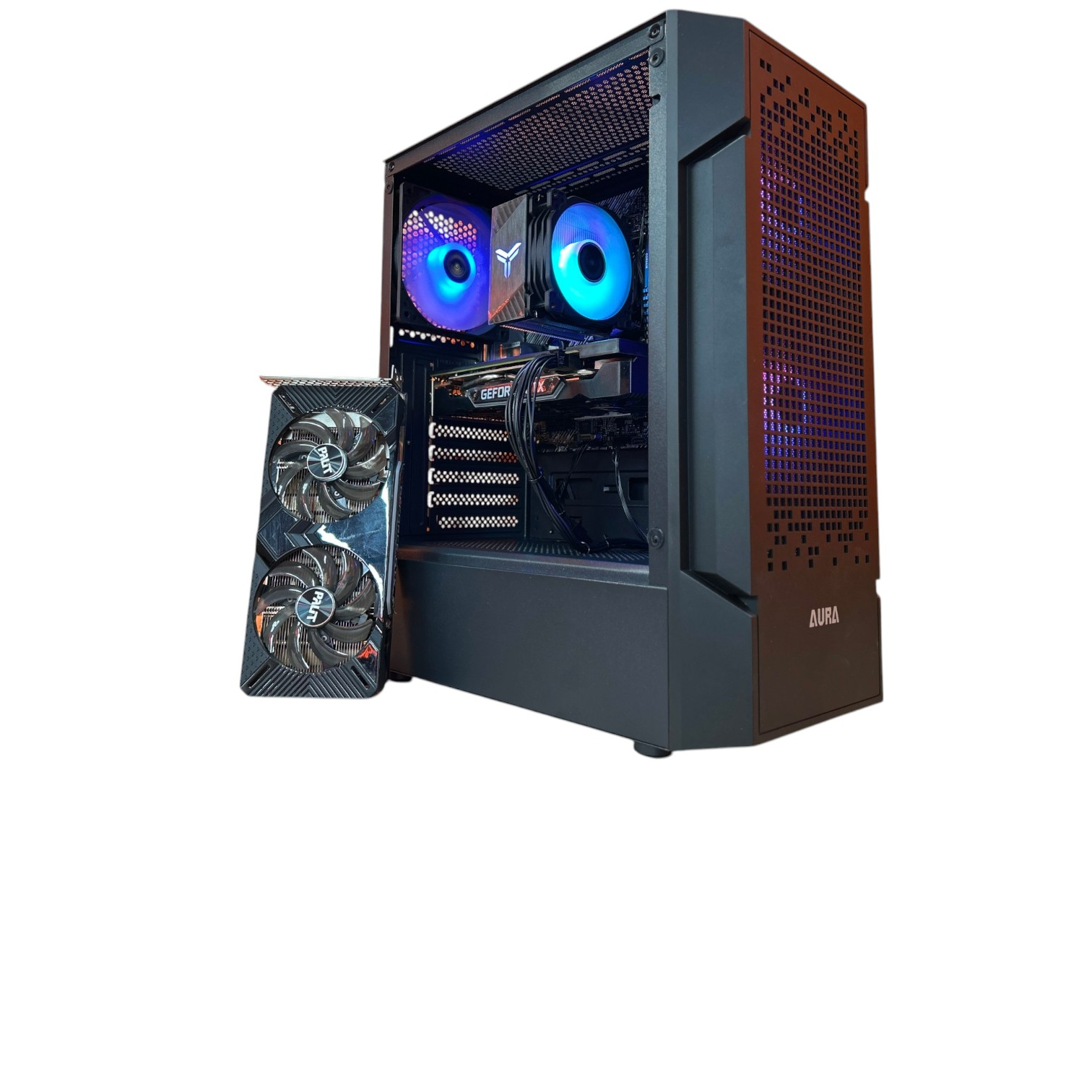 Комп'ютер ігровий Black Color Tower, Intel Core i5-8Gen, БЖ600W, GF GTX 1660 Super 6Gb GDDR5 00-00018206