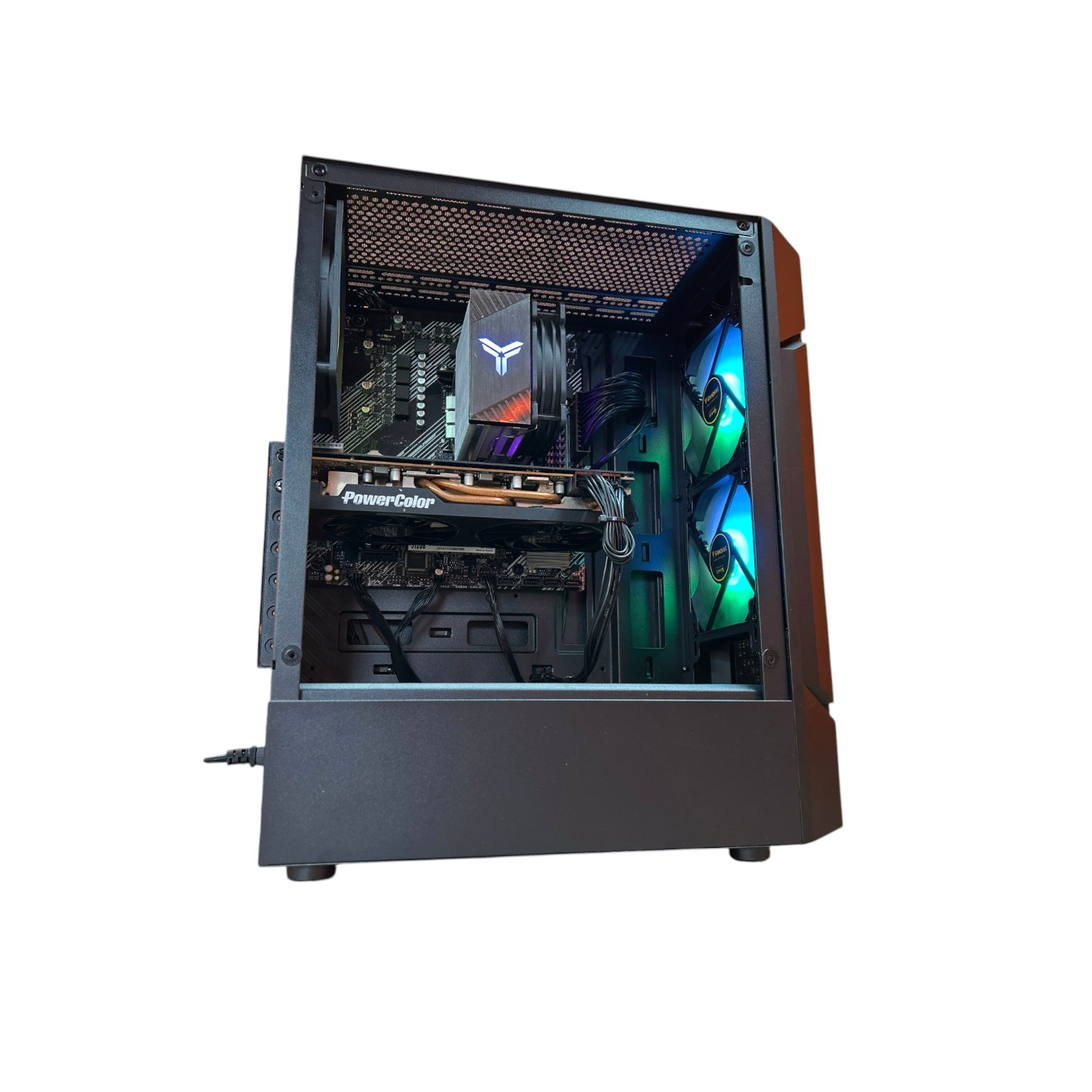 Комп'ютер ігровий Black Color Tower, Intel Core i7-7Gen, БЖ600W, Radeon RX5700 XT 8GB GDDR6 00-00018210