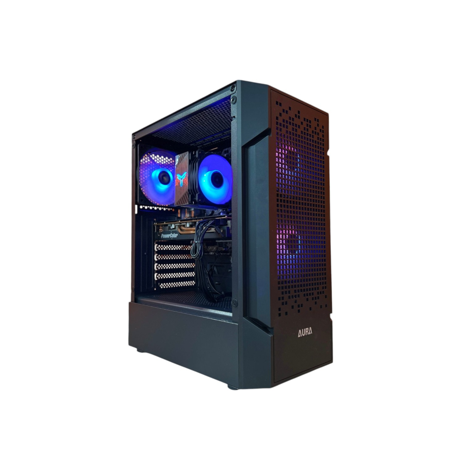 Комп'ютер ігровий Black Color Tower, Intel Core i7-8Gen, БЖ600W, Radeon RX5700 XT 8GB GDDR6 00-00018214