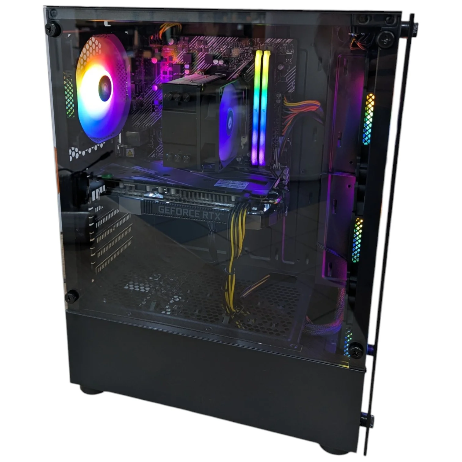 Комп'ютер ігровий Black Color Tower, Intel Core i5-14Gen, БЖ 600W, GF GTX1070 8GB GDDR5