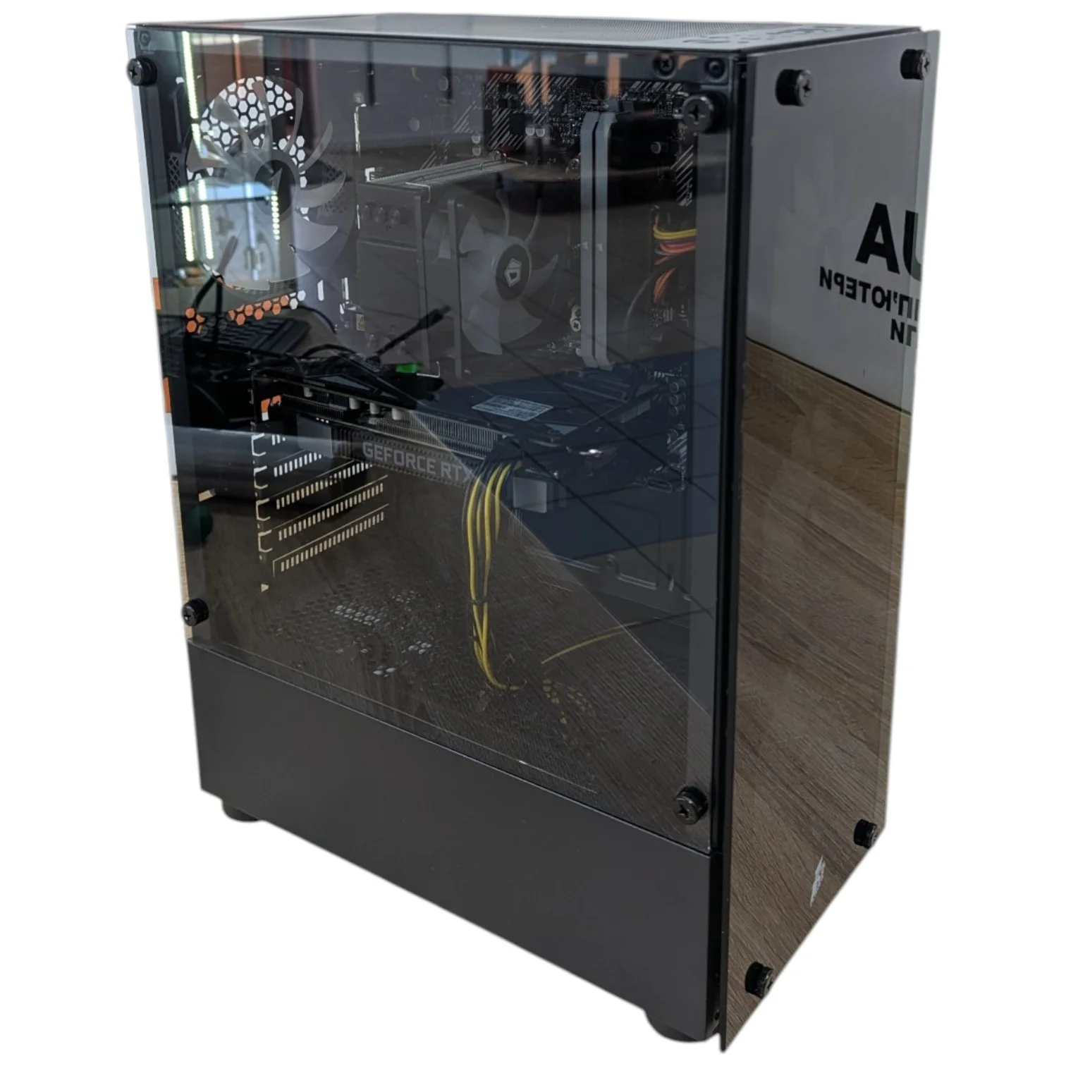 Комп'ютер ігровий Black Color Tower, Intel Core i5-14Gen, БЖ 600W, GF GTX1070 8GB GDDR5