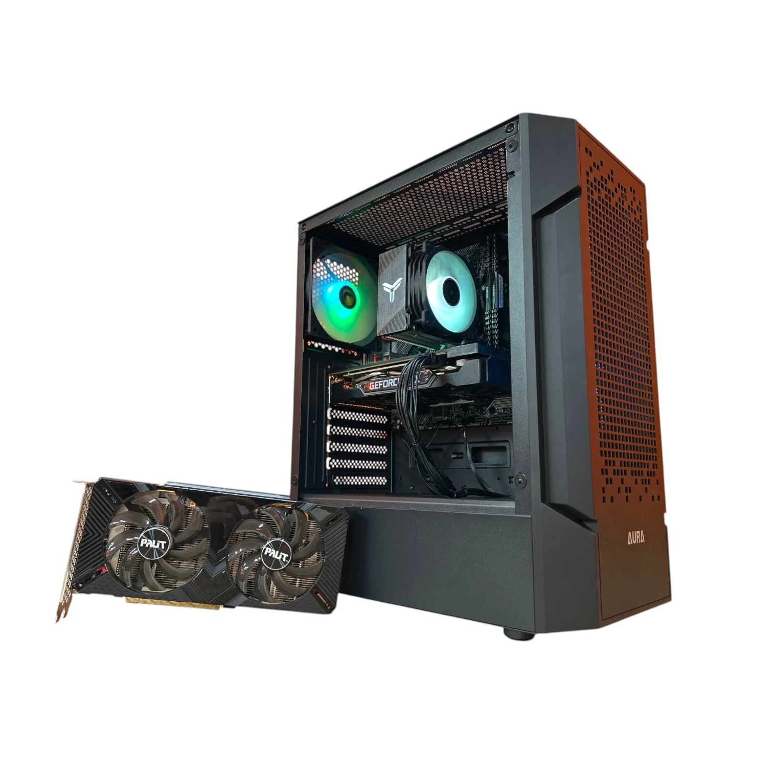 Комп'ютер ігровий Black Color Tower, Intel Core i5-12Gen, БЖ 600W, GF RTX1660 Super 6Gb GDDR6 NEW