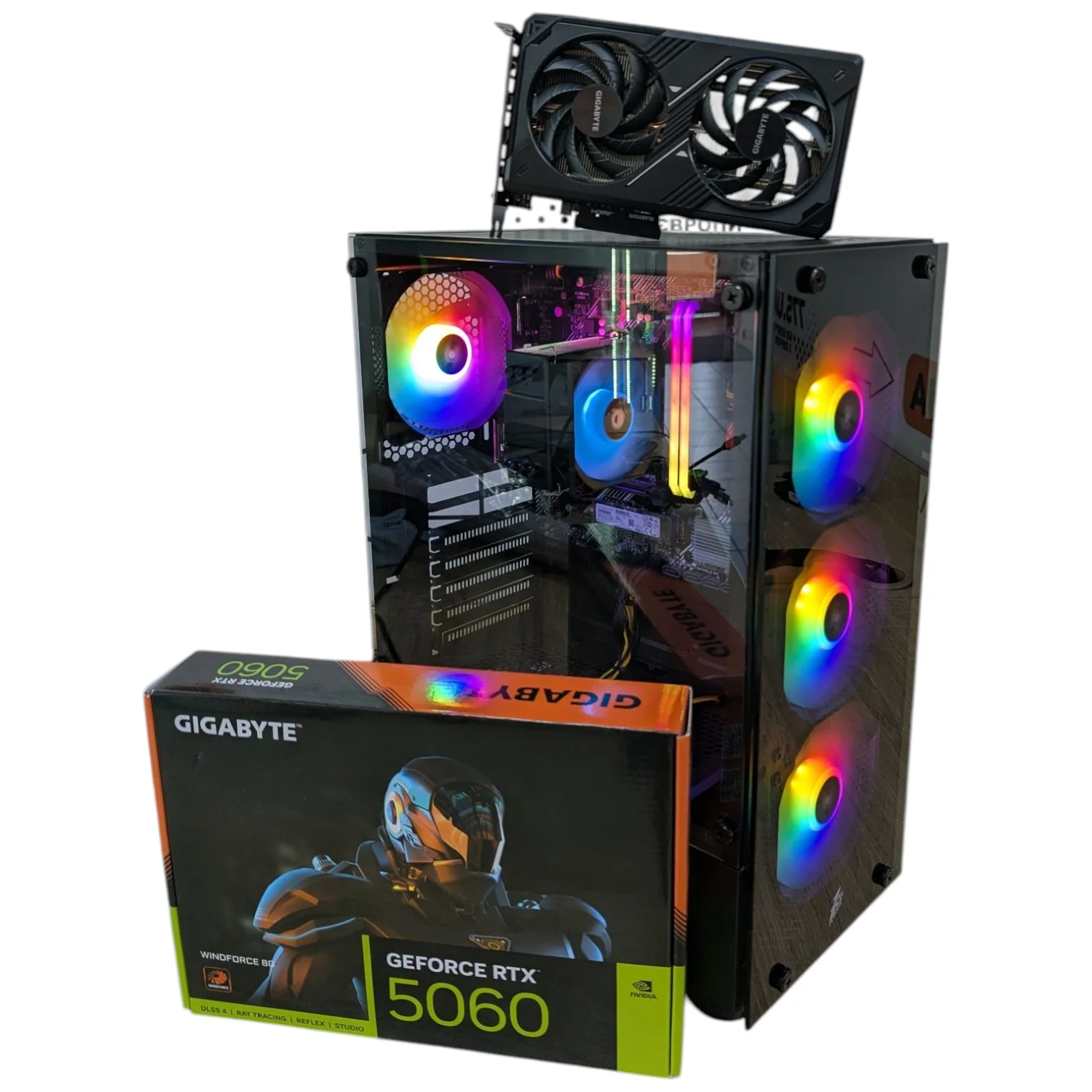 Комп'ютер ігровий Color Tower, Intel Core i5-14Gen, БЖ 850W, GF RTX 5060 8GB GDDR7 NEW