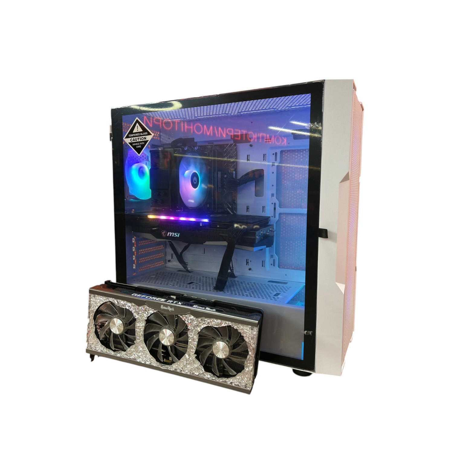 Комп'ютер Darkflash DK431 White Color, Intel Core i5-14Gen, БЖ 850W, GF RTX 3080 10GB GDDR6X 00-00018282