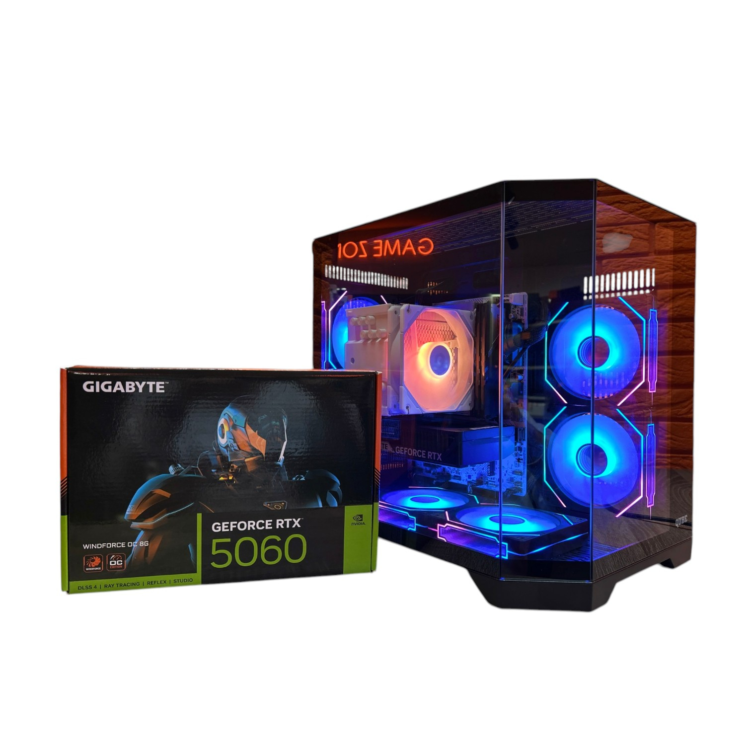 Комп'ютер ігровий Color Tower, Intel Core i5-14Gen, БЖ 850W, GF RTX 5060 8GB GDDR7 NEW 00-00018284