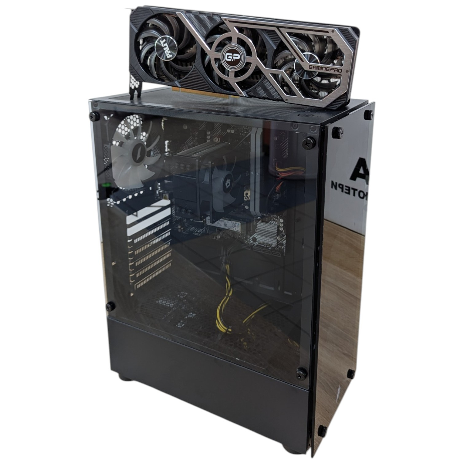Комп'ютер 1stPlayer BK-4F1 Black Color Tower, Ryzen 5 5Gen, БЖ 850W, GF RTX3070 8Gb GDDR6