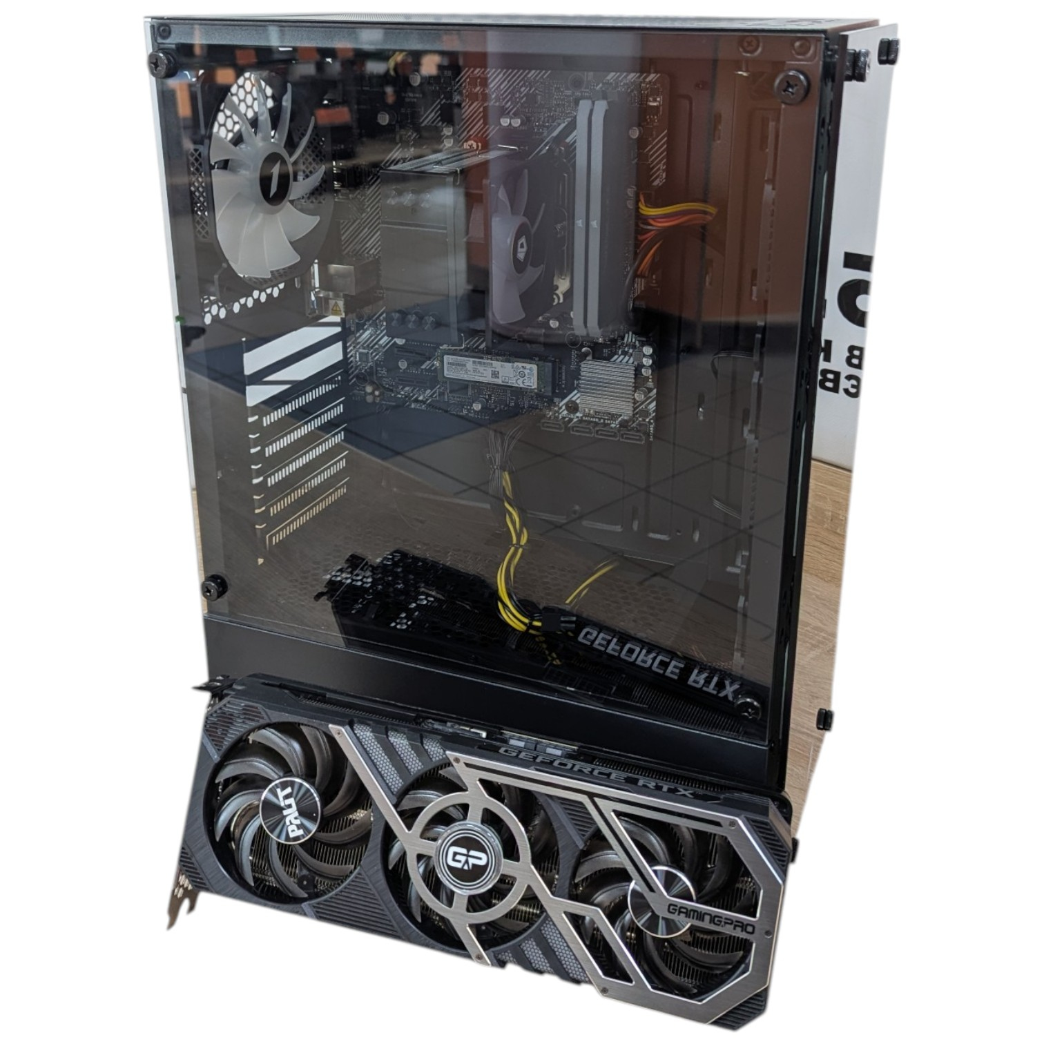 Комп'ютер 1stPlayer BK-4F1 Black Color Tower, Ryzen 5 5Gen, БЖ 850W, GF RTX3070 8Gb GDDR6