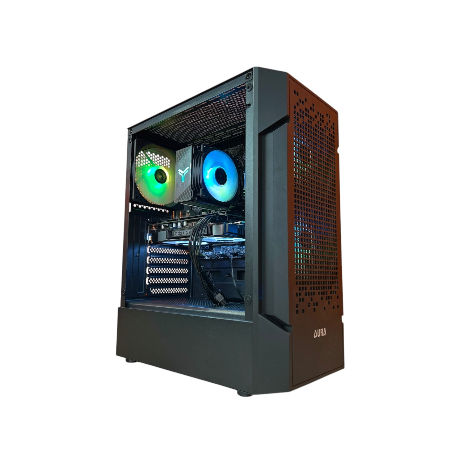 Комп'ютер ігровий Color Tower, Ryzen 5 8Gen, БЖ 600W, GF RTX 2060 Super 8Gb GDDR6 NEW 00-00018372