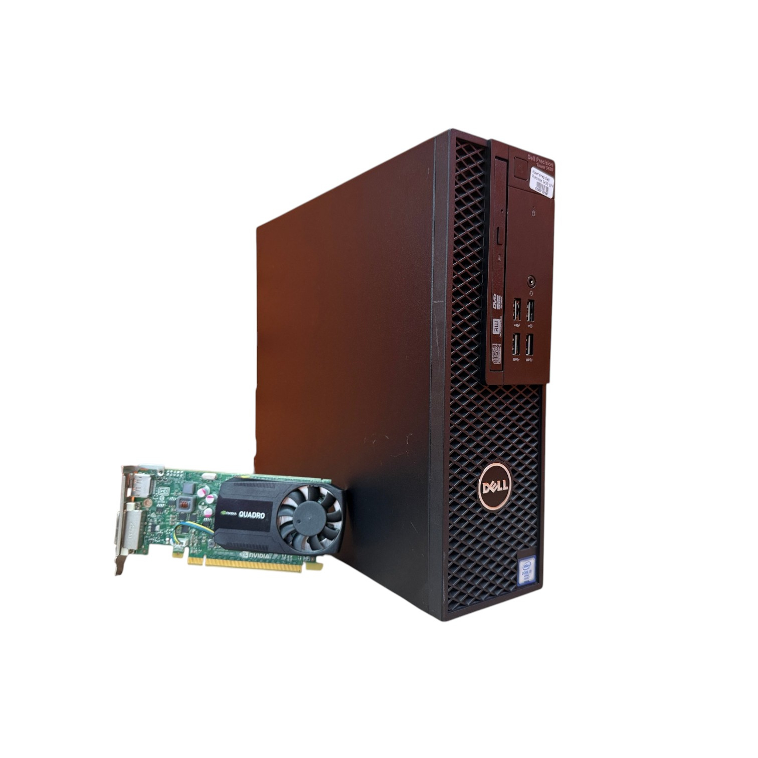 Комп'ютер Dell Precision 3420 SFF-DT, Intel Core i7-6Gen, UHD Graphics 530, Quadro K620 2Gb GDDR3 00-00018556