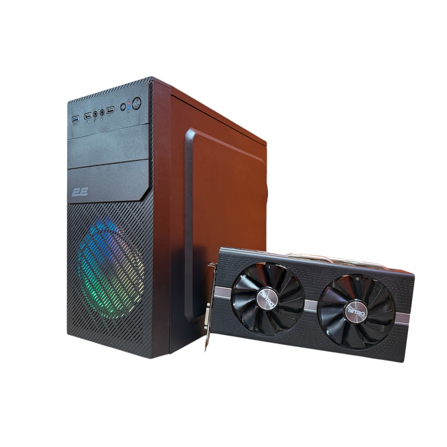 Комп'ютер 2E RD850 Black Color Miditower, Intel Core i5-7Gen, БЖ600W, Radeon RX 570 8Gb GDDR5 00-00018562