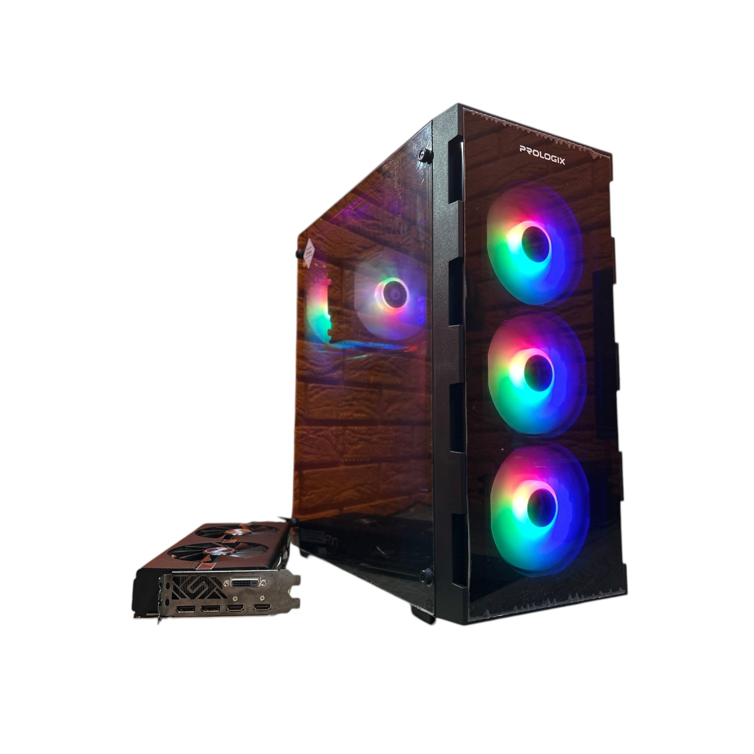 Комп'ютер ігровий Black Color Tower, Intel Core i5-9Gen, БЖ600W, Radeon RX580 8Gb GDDR5 00-00018568