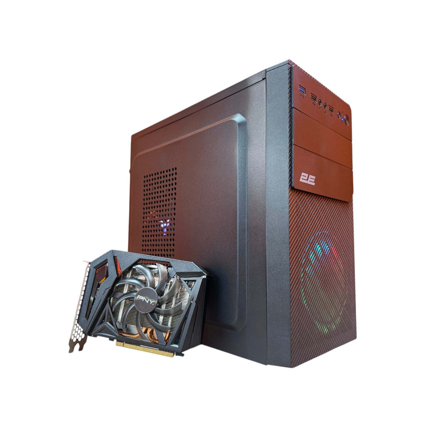 Комп'ютер 2E RD850 Black Color Miditower, Intel Core i7-8Gen, БЖ600W, GF GTX 1660 Super 6Gb GDDR5 00-00018570