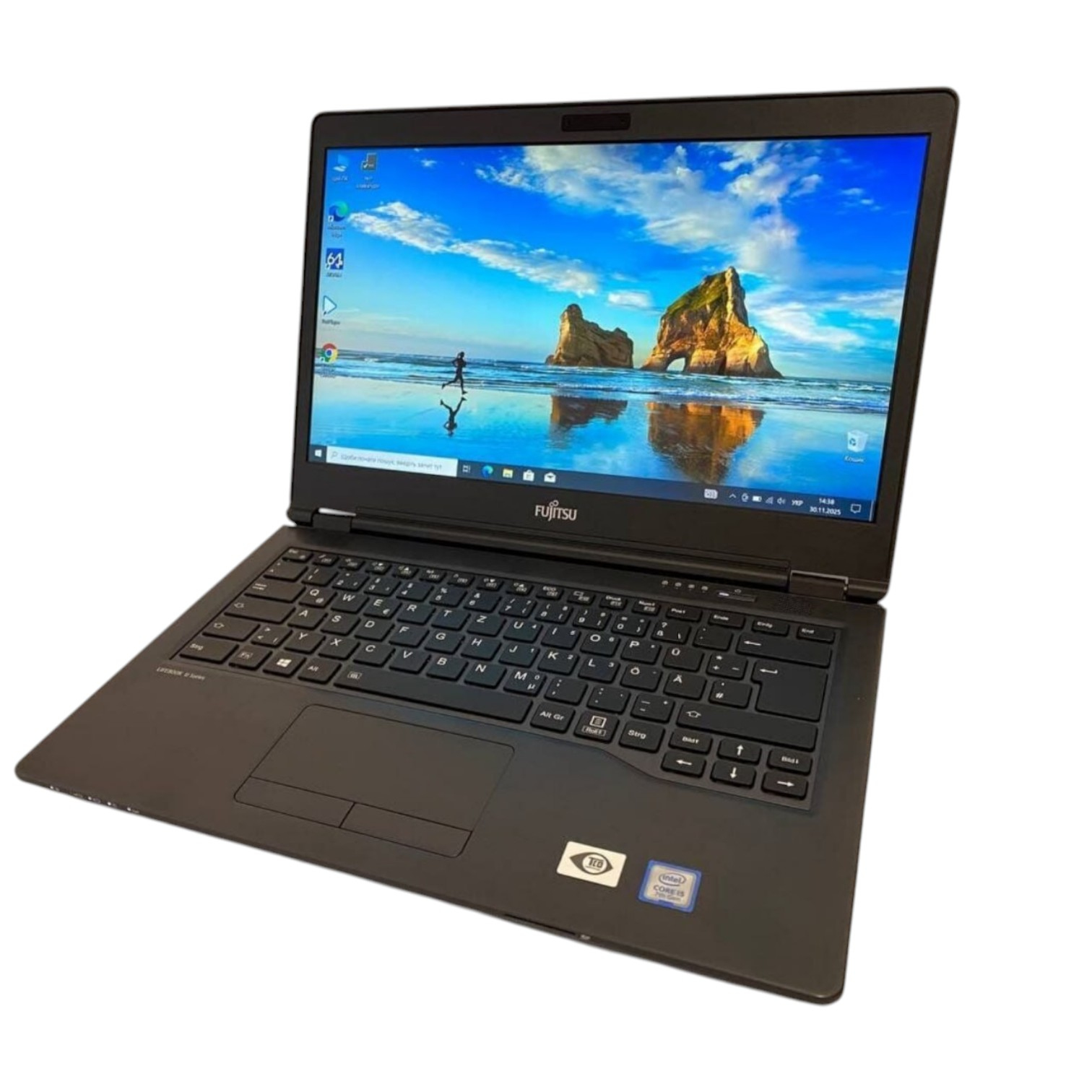Ноутбук 14" Fujitsu LifeBook U748 (1920х1080) IPS, Intel Core i5-8Gen, Intel UHD Graphics 620 00-00018767