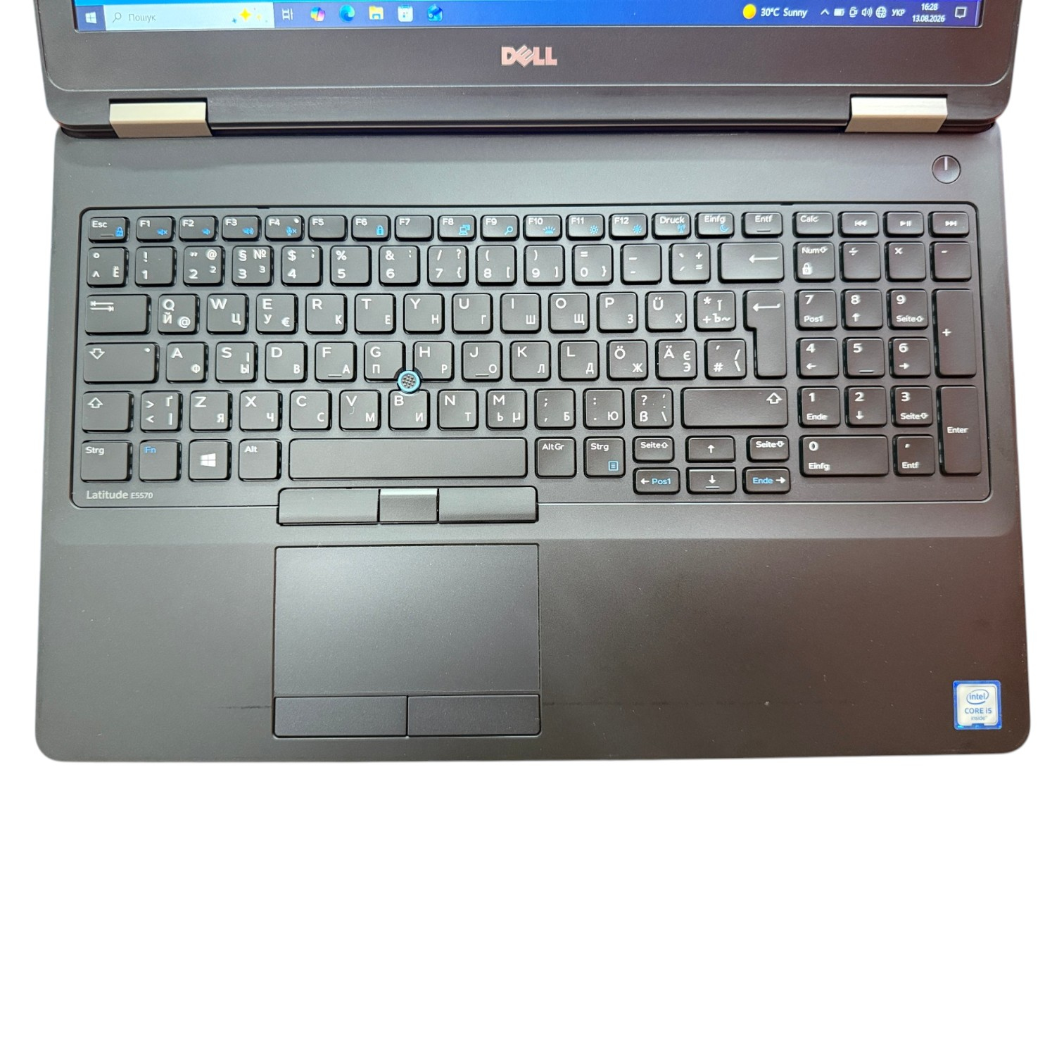 Ноутбук 15.6" Dell Latitude E5570 (1920х1080) IPS, Intel Core i5-6Gen, Intel HD Graphics 520