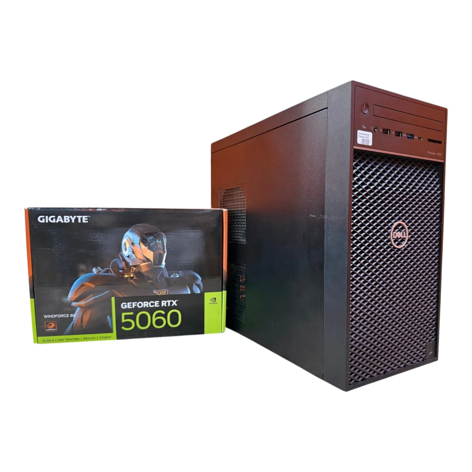 Комп'ютер Dell Precision 3630 MiniTower, Intel Core i7-9Gen, GF RTX 5060 8GB GDDR7, 32GB DDR4 00-00018880