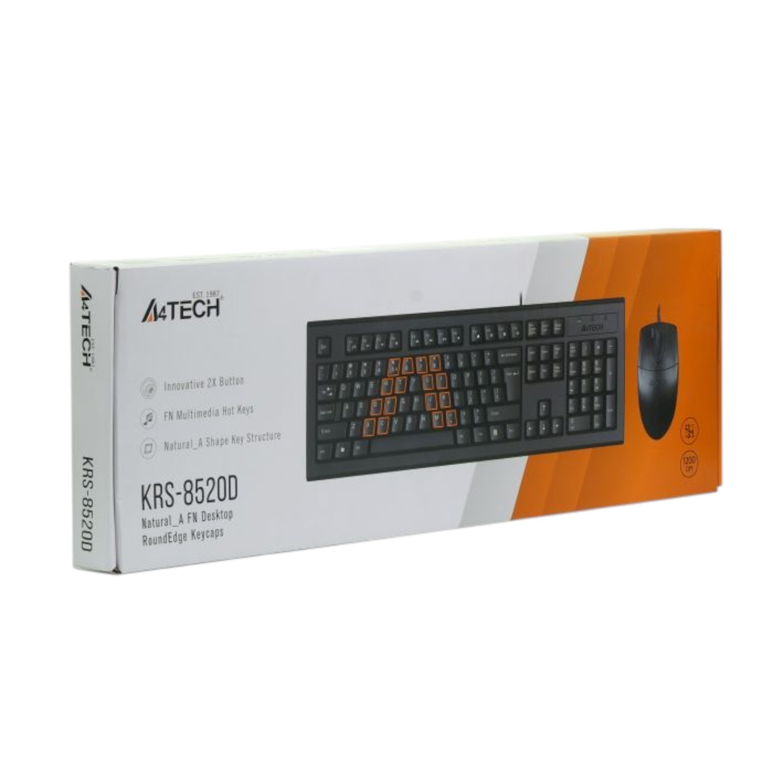 Комплект дротовий A4Tech KRS-8520D (клавіатура   миша) USB NEW