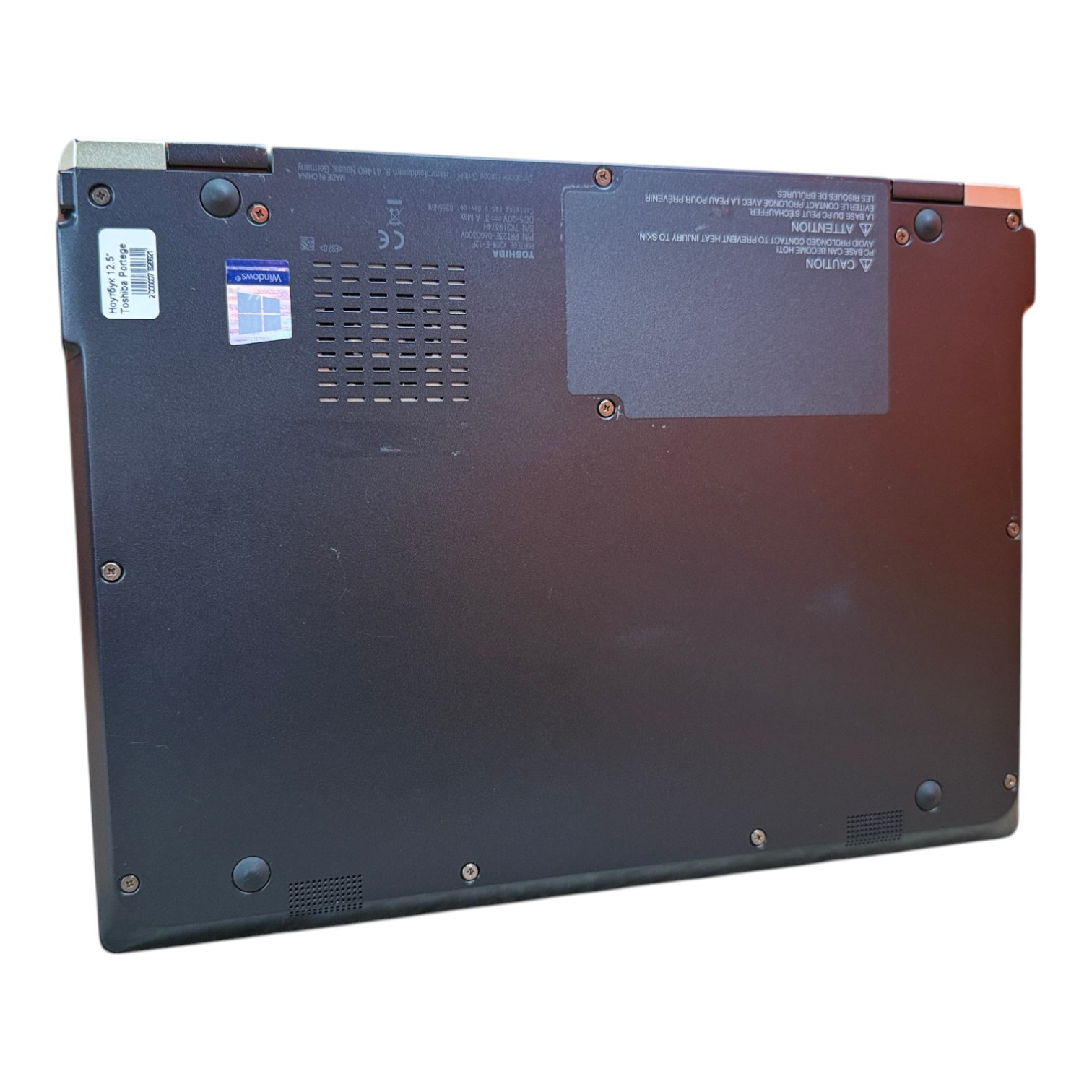 Ноутбук 12.5" Toshiba Portege X20W-E-12F 1920х1080 IPS Multi-touch, трансформер 360°, Intel Core i5-8Gen, Intel HD Graphics 620, 16GB LPDDR3