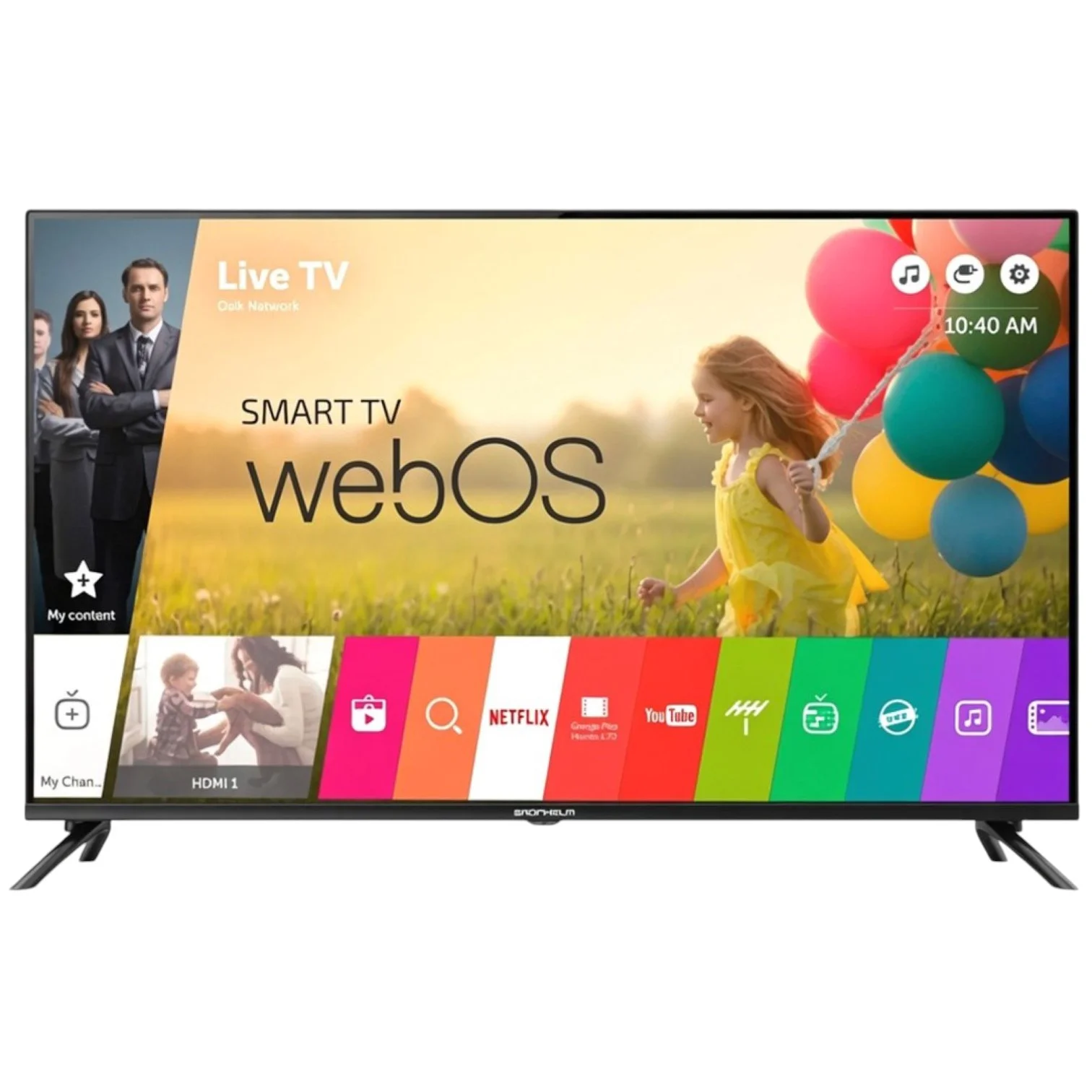 Телевізор 43" Grunhelm 43GRF-26WV (Full HD,SmartTV,webOS,Air Mouse) NEW 