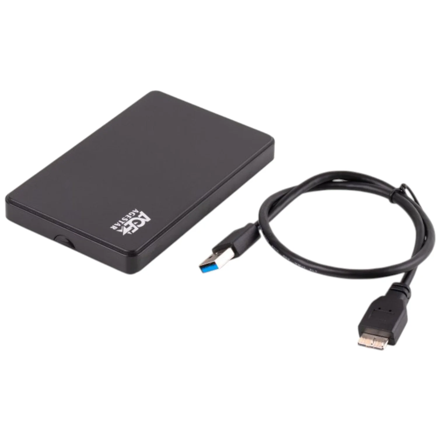 Зовнішня кишеня Agestar 3UB2P2 Black 2.5" SATA, USB 3.0 (  кабель USB-A to USB micro-B 3.0) NEW