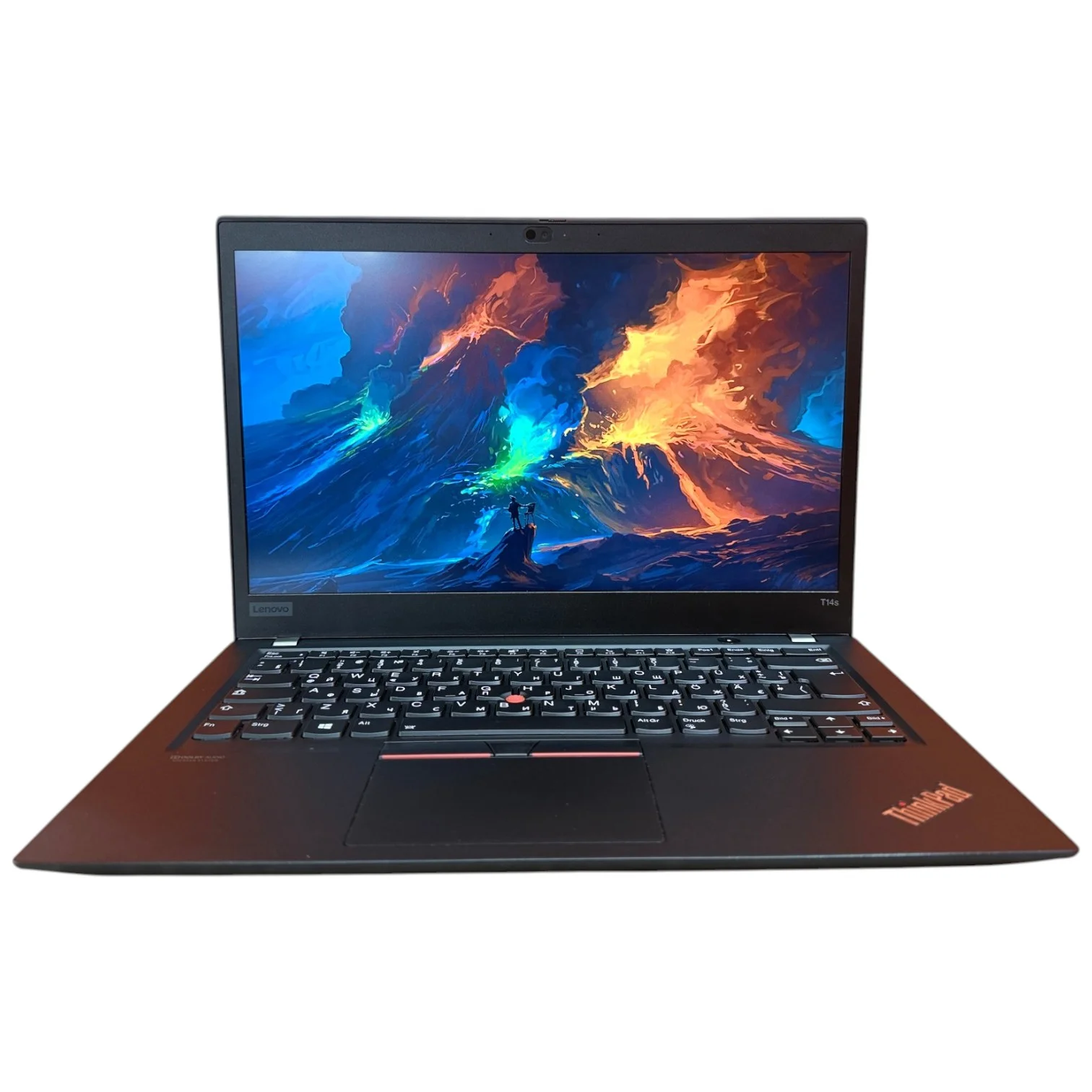 Ноутбук 14" Lenovo ThinkPad T14s Gen1 (1920х1080) IPS, Intel Core i5-10Gen, Intel UHD Graphics 620, 8GB LPDDR4