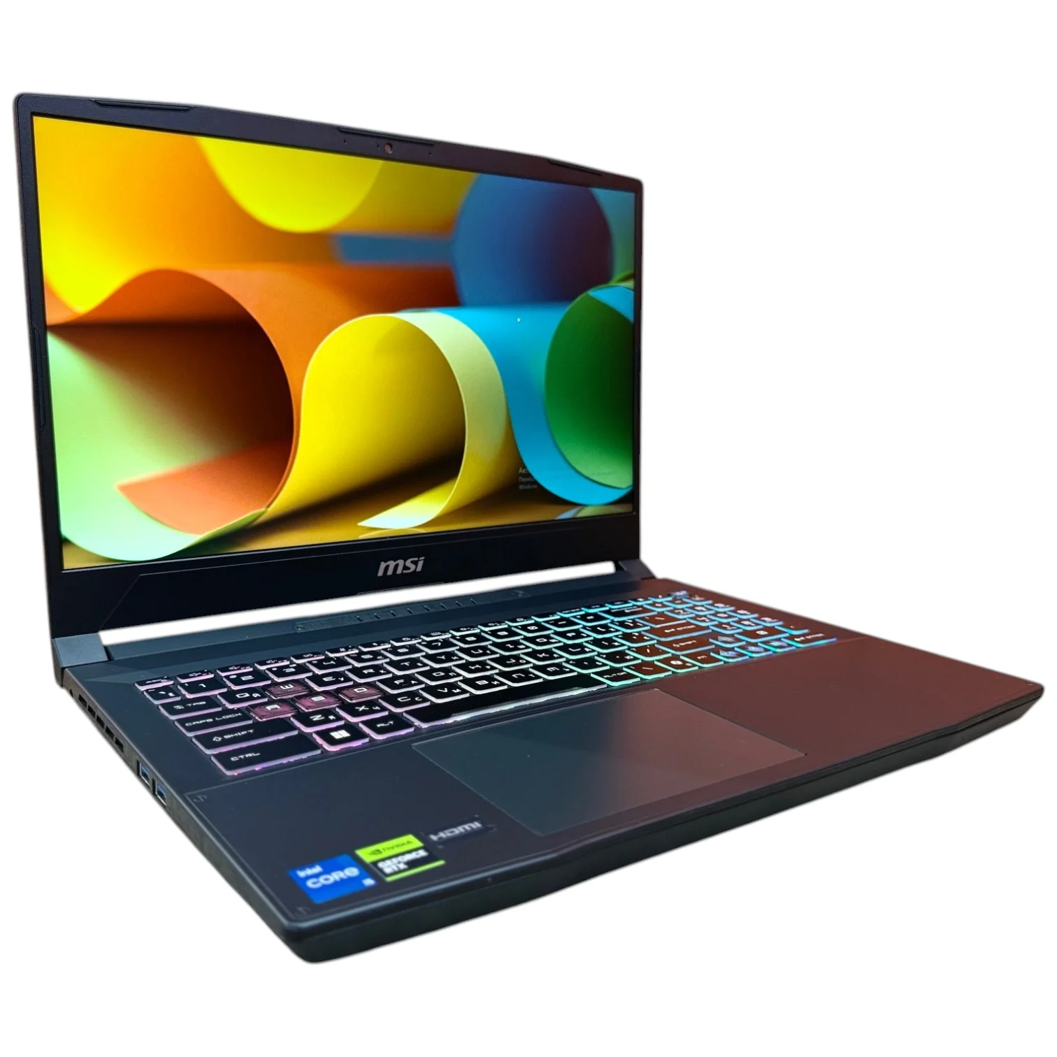 Ноутбук 15.6" MSI Katana 15 HX B14WFK i5-14450HX 24Gb (DDR5 5600) SSD 512Gb NVMe 1920*1080 IPS(144Hz) RTX 5060 (8Gb/D7) NEW