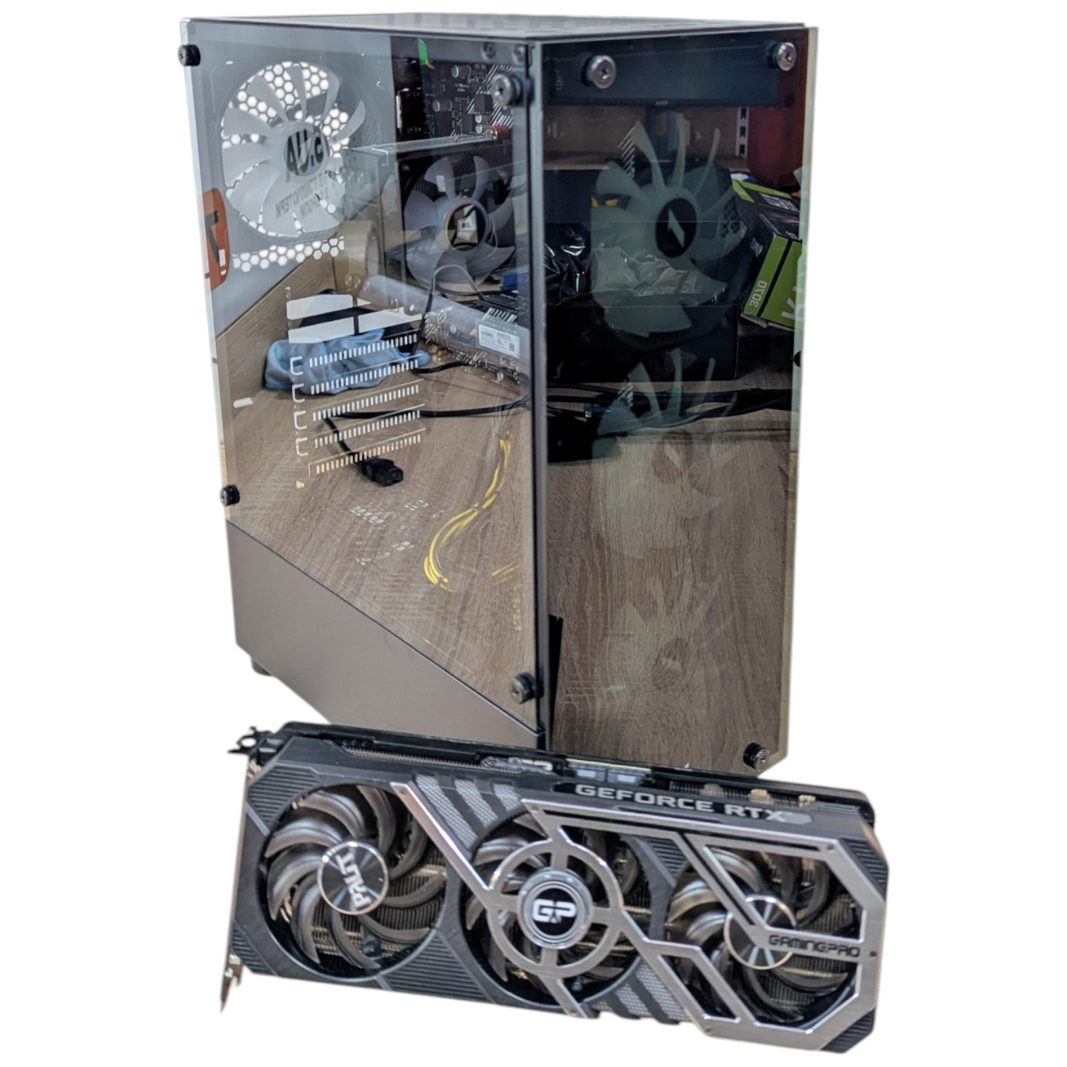 Комп'ютер 1stPlayer BK-4F1 Black Color Tower, Intel Core i5-14Gen, БЖ 600W, GF RTX 3070 8Gb GDDR6