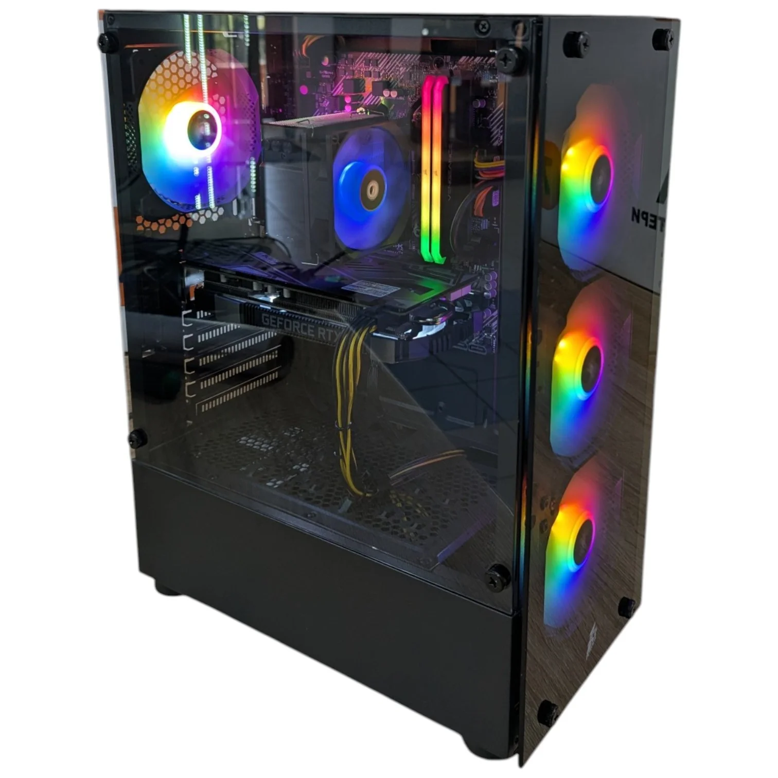 Комп'ютер 1stPlayer BK-4F1 Black Color Tower, Intel Core i5-9Gen, БЖ600W, GF GTX 1070 8Gb GDDR5