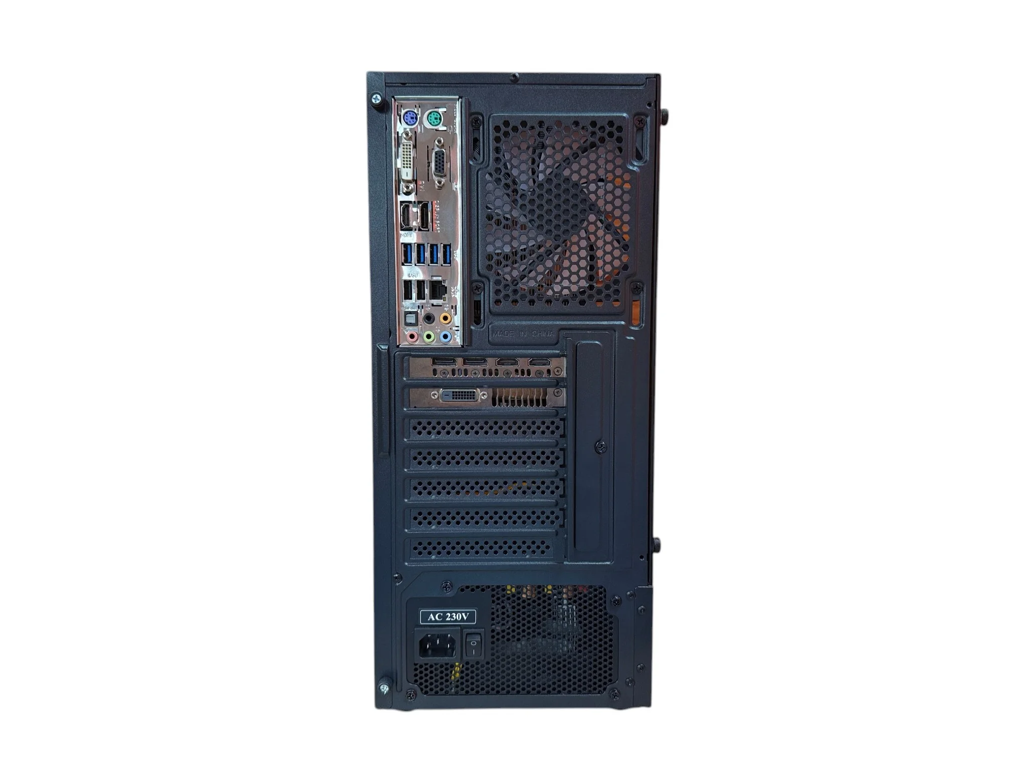 Комп'ютер ігровий Black Color Tower, Intel Core i5-14Gen, БЖ 600W, GF RTX 5050 8GB GDDR6 NEW