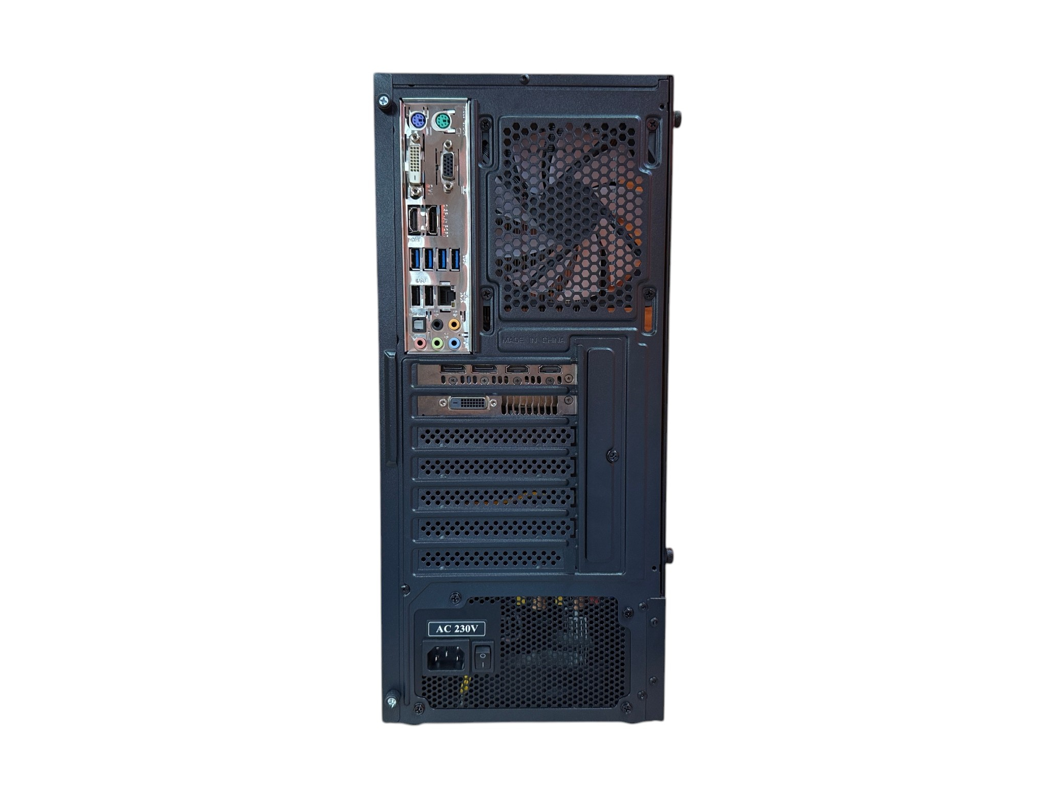 Комп'ютер ігровий Black Color Tower, Intel Core i5-14Gen, БЖ 600W, GF RTX 5050 8GB GDDR6 NEW