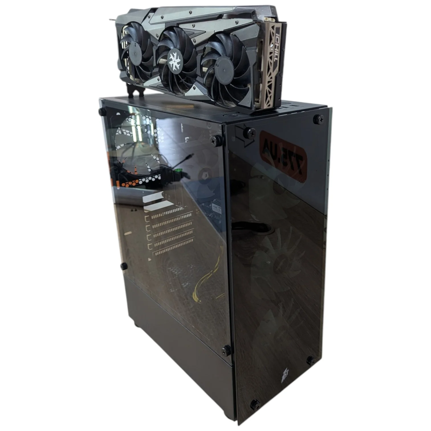 Комп'ютер 1stPlayer BK-4F1 Black Color Tower, Intel Core i5-14Gen, БЖ 850W, GF RTX 3080 10GB GDDR6X