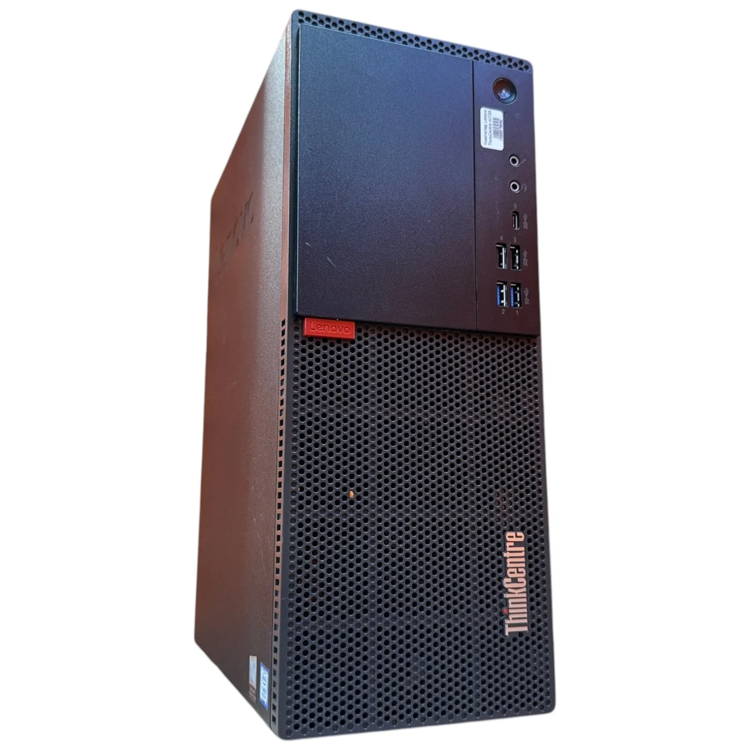 Комп'ютер Lenovo ThinkCentre M720T MiniTower, Intel Core i5-8Gen, HD Graphics 630, Win 10 Pro 00-00020954