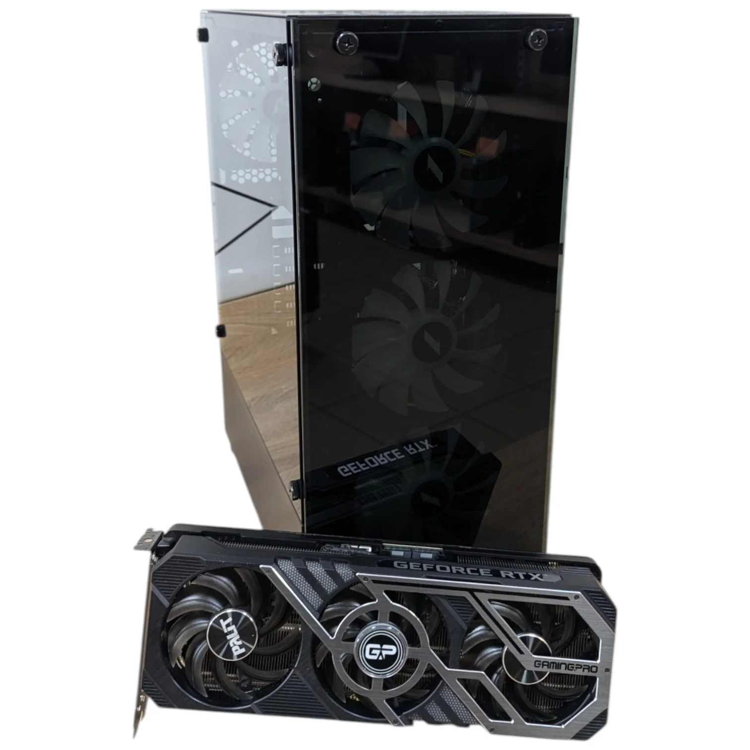 Комп'ютер 1stPlayer BK-4F1 Black Color Tower, Ryzen 5 7Gen, БЖ 850W, GF RTX3070 8Gb GDDR6
