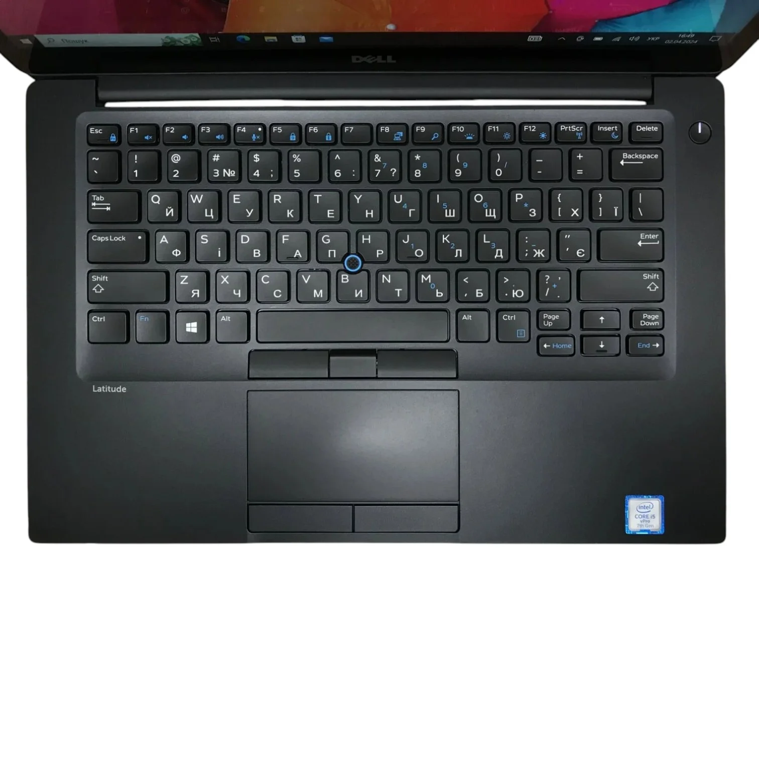 Ноутбук 14" Dell Latitude 7480 (1920х1080) IPS, Intel Core i5-7Gen, Intel HD Graphics 620