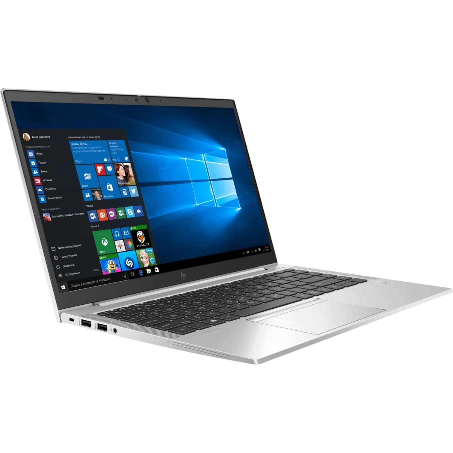 Ноутбук 14" HP EliteBook 840 G8 1920х1080 IPS, Intel Core i7-11Gen, Intel IrisXe Graphics