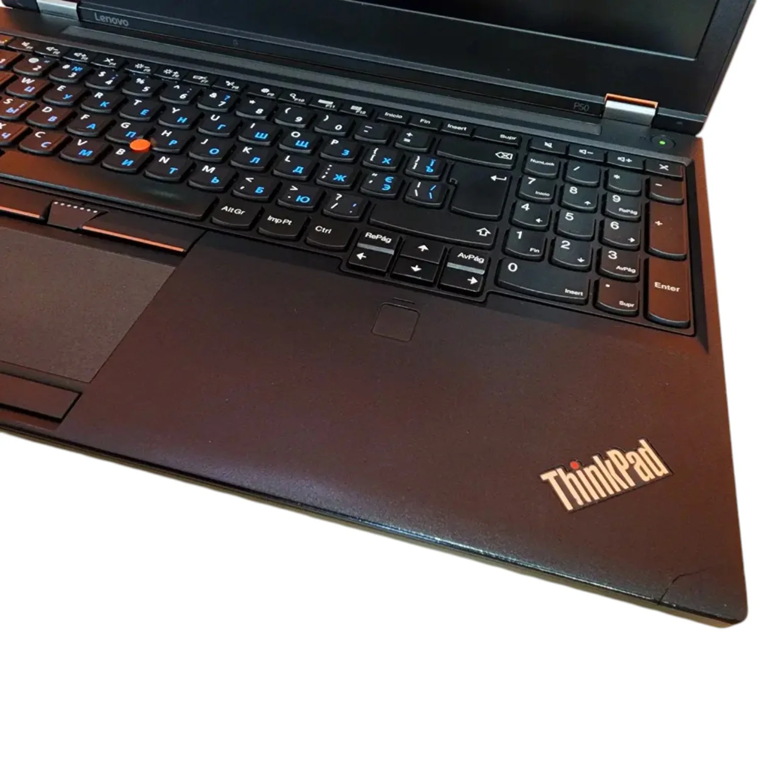 Ноутбук 15.6" Lenovo ThinkPad P50 (1920x1080) IPS, Intel Core i7-6Gen (4 ядра), Nvidia Quadro M1000M 2GB GDDR5, клас В
